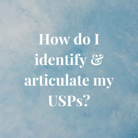how do I identify and articulate my usps?