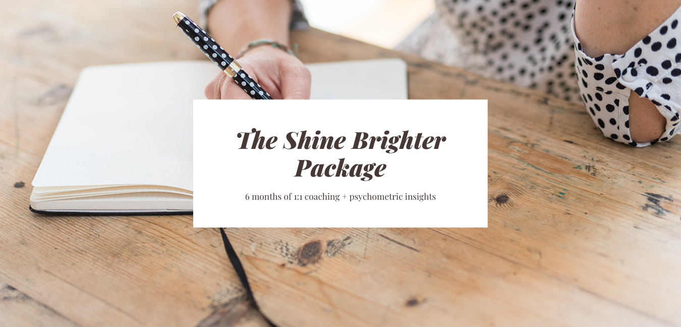 The Shine Brighter Package