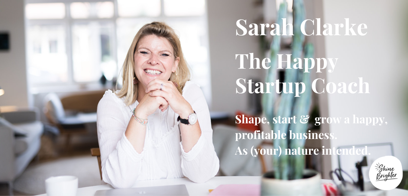 Sarah Clarke The Happy Startup Coach Business Coach