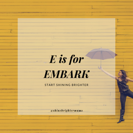 e is for embark
